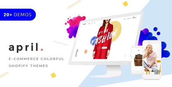 APRIL- Creative Sectioned Shopify Themes Bundle