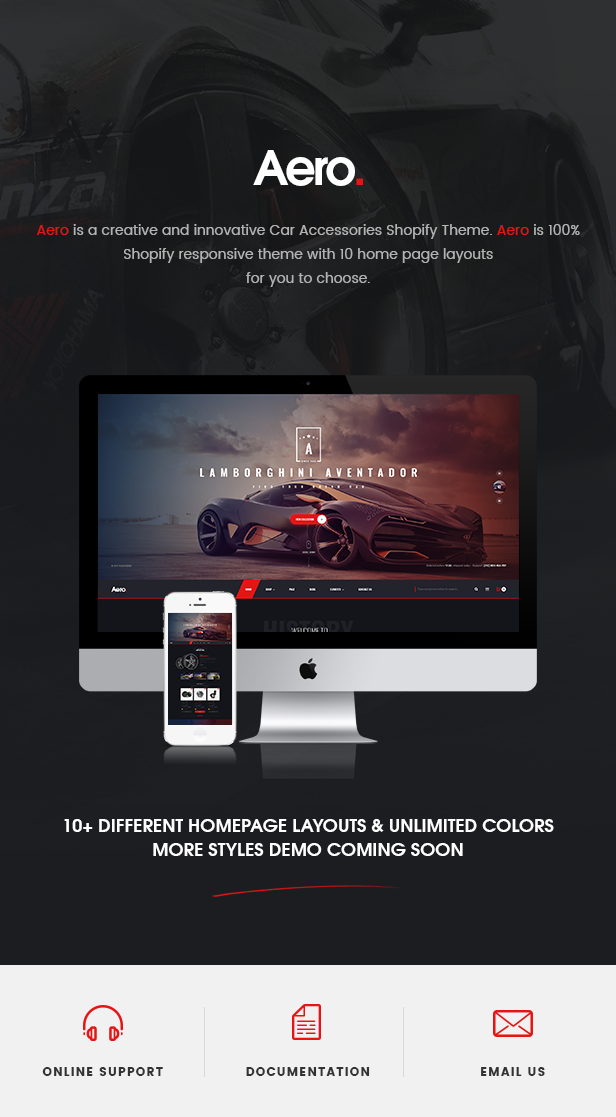 Shopify theme for auto parts