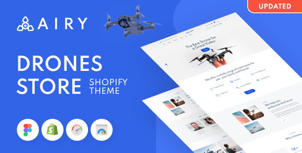 Airy - Drones Store Shopify Theme