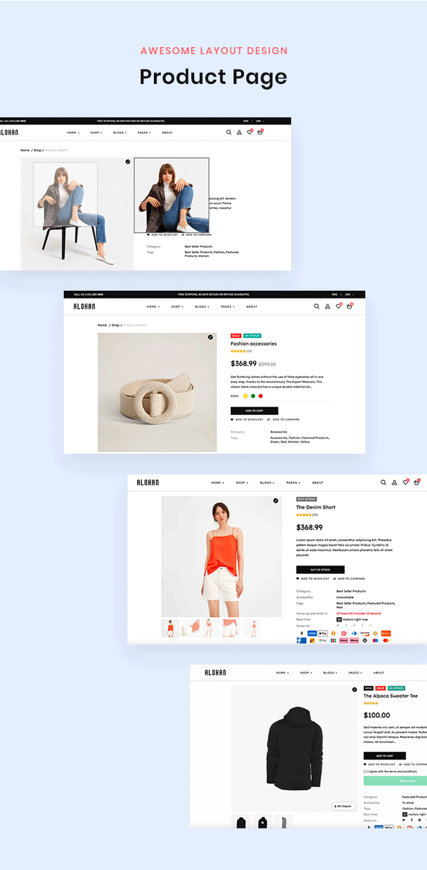 Alohan - Shopify fashion theme - 2