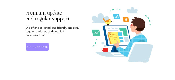 Premium update and ongoing support