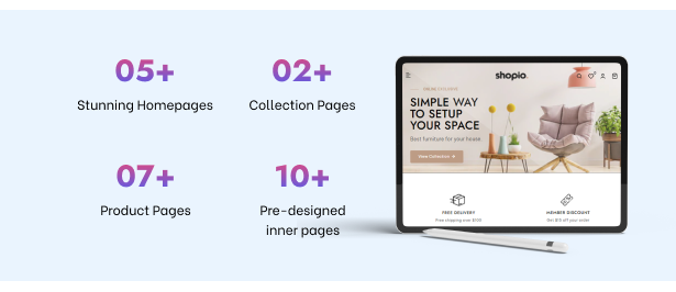 All powerful e-commerce functionality