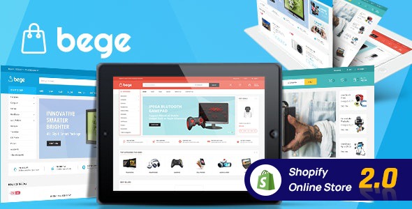 Bege - Electronic Stores Shopify Theme