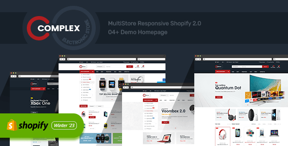 Complex - Multi-Purpose Responsive Shopify Winter ’23