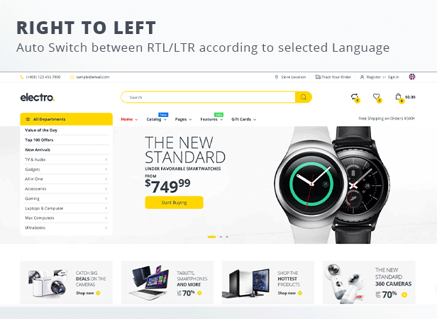 Responsive shopify theme