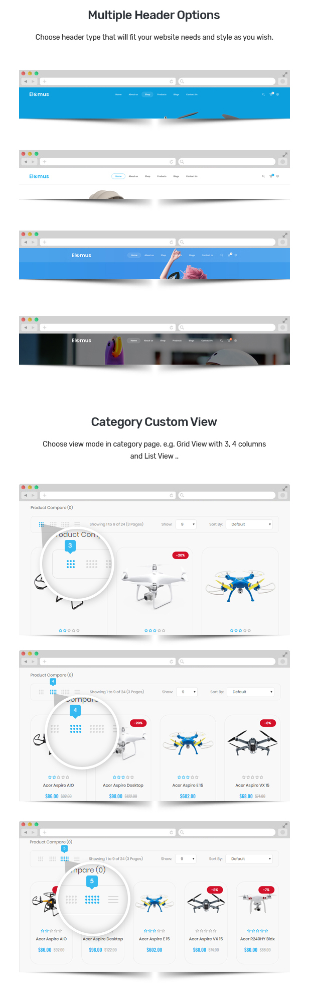 One shopify product