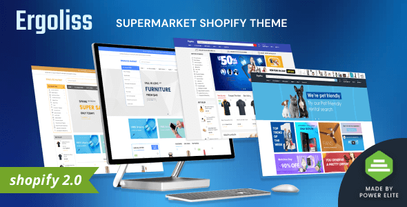 Ergoliss - Multipurpose Shopify OS 2.0 Theme for Supermarket & Grocery Store