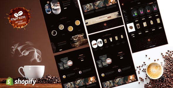 Esprezo - Café and Coffee Shopify Theme
