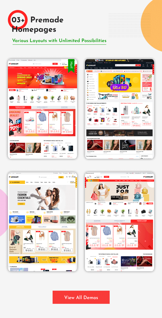 FlashMart - A versatile Shopify section theme