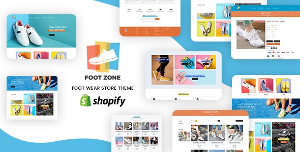 Footzone  - Footwear Shoes & Sandals Shopify Theme