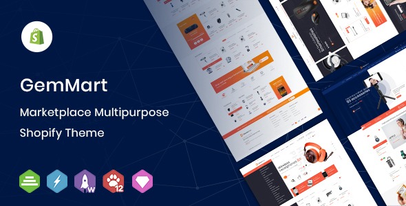 GemMart - Marketplace Multipurpose Shopify Theme