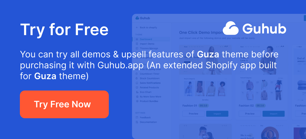 Try Guza for free