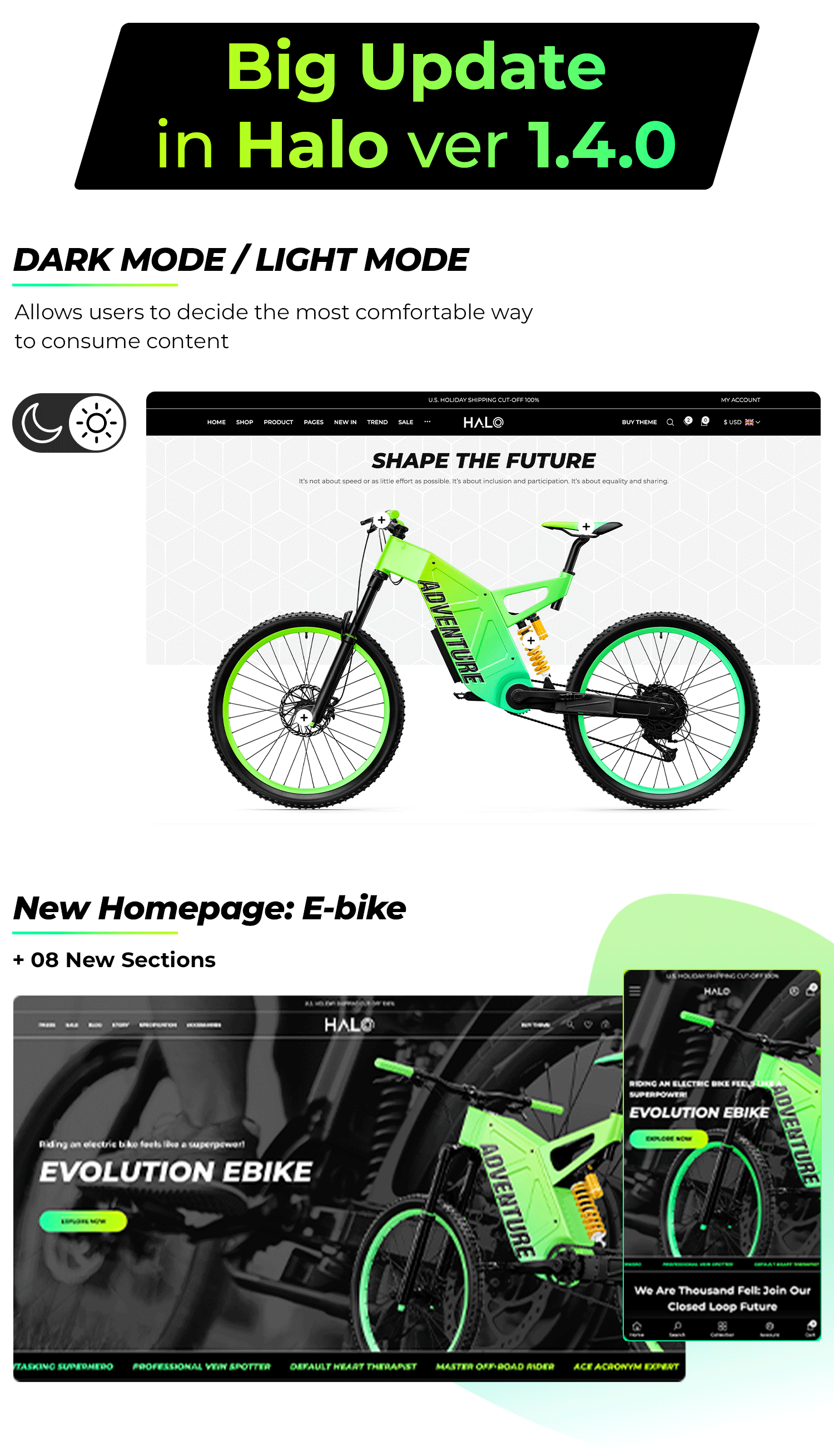 HALO Shopify Theme OS 2.0