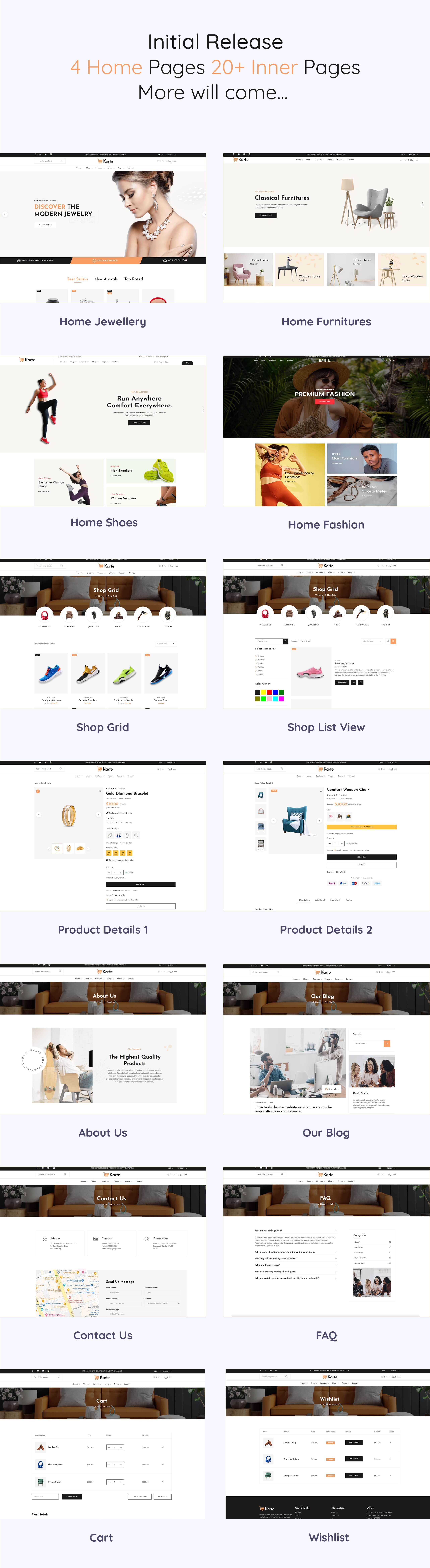 Karte - HTML template for multipurpose e-commerce - 5