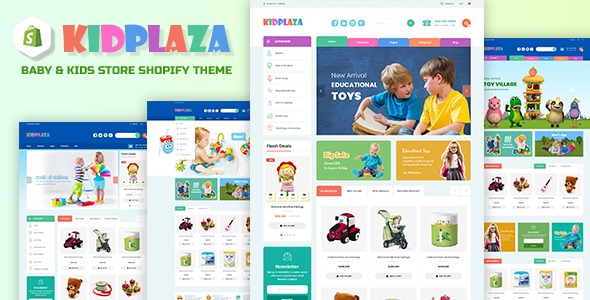 KidPlaza | Baby & Kids Store Shopify Theme