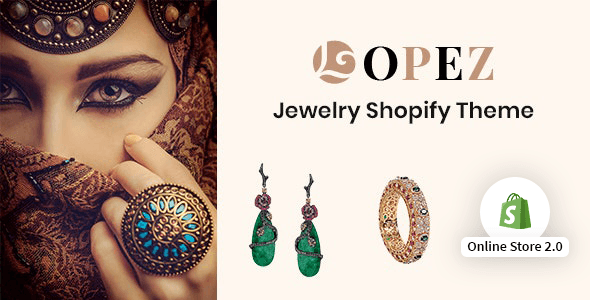 Lopez – Jewelry Shopify Theme