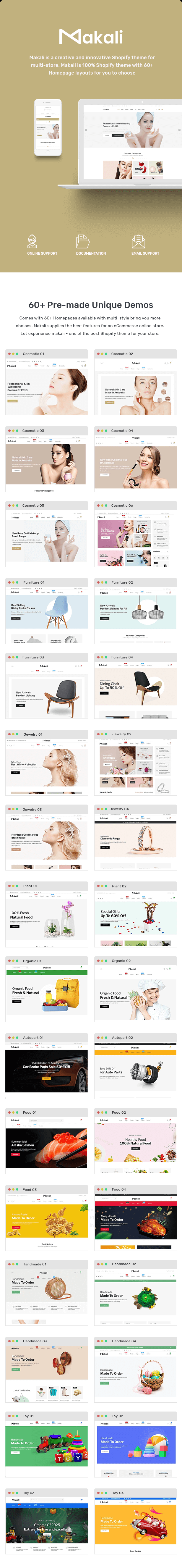 Handmade shopify theme