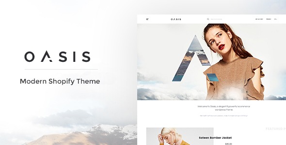 Oasis - Modern Shopify Theme