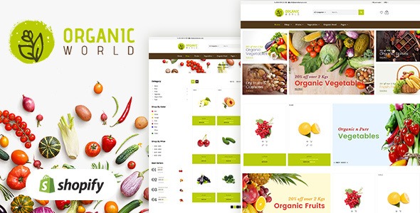 Organic Food Shopify Theme