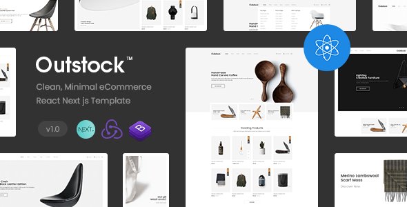 Outstock - React Next JS Minimal eCommerce Template