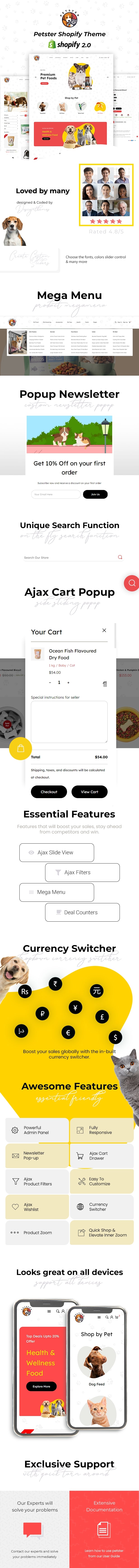 Petster - Pet Shop Shopify Theme - 1