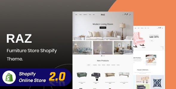 Raz – Furniture Shopify Theme