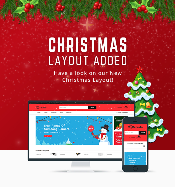 Shopify themed e-commerce
