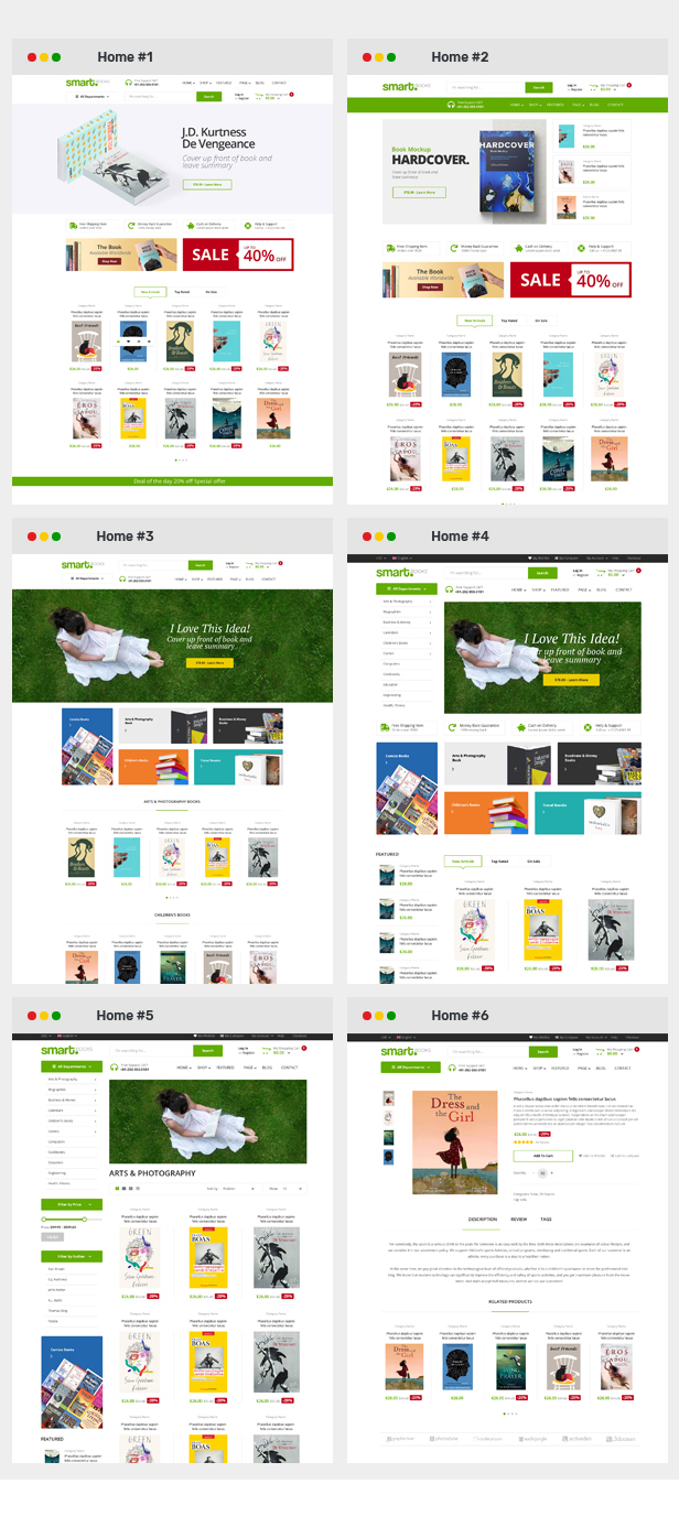 Bookstore Shopify Theme