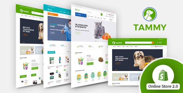 Tammy - Pet Care Shopify Theme