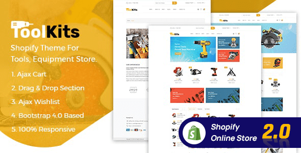 Toolkits – Tools Store & Garage Shopify Theme