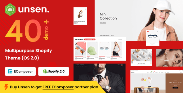 Unsen - Multipurpose Shopify Theme OS2.0