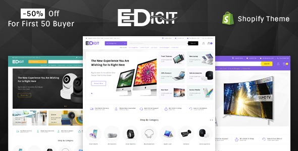 eDigit - Sectioned Multipurpose Shopify Theme