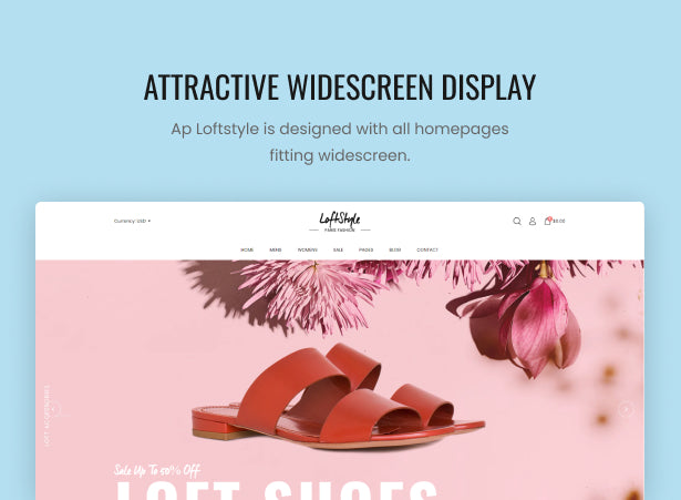 Attractive wide screen 