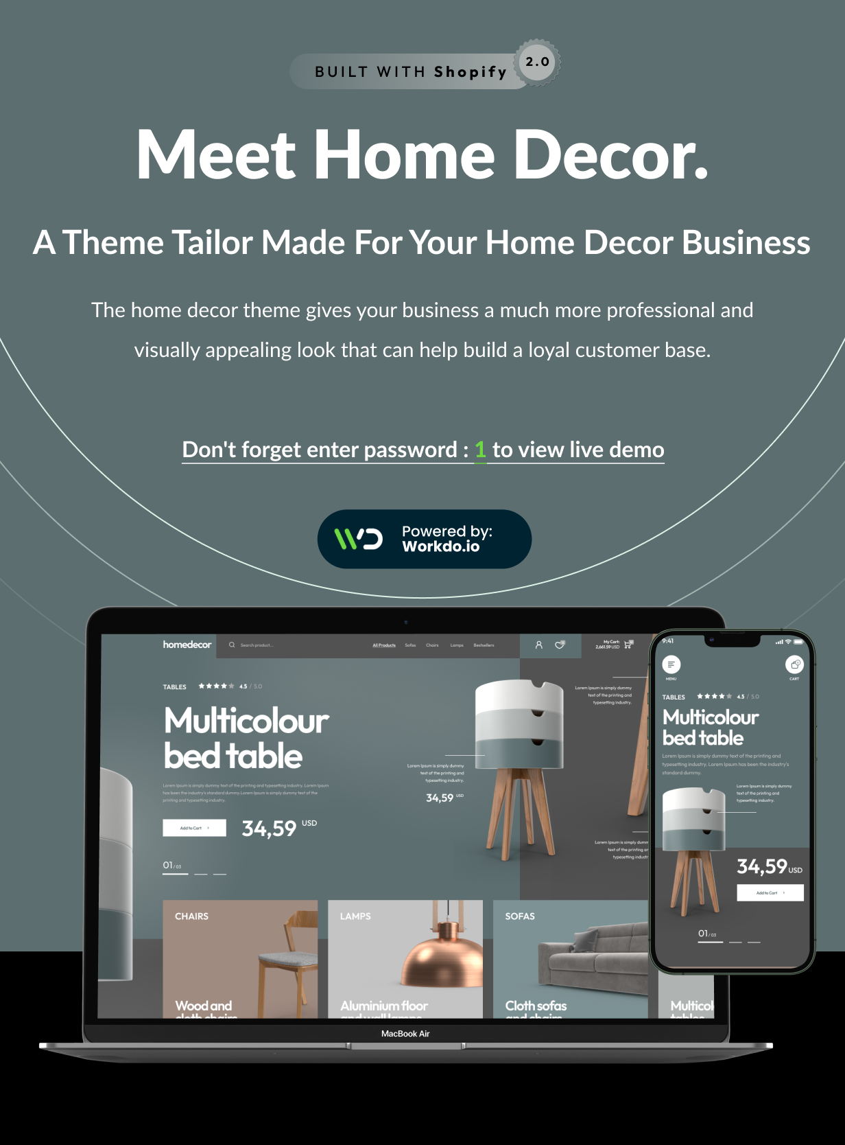 Home Design - Shopify Ecommerce Design 2.0 - 4