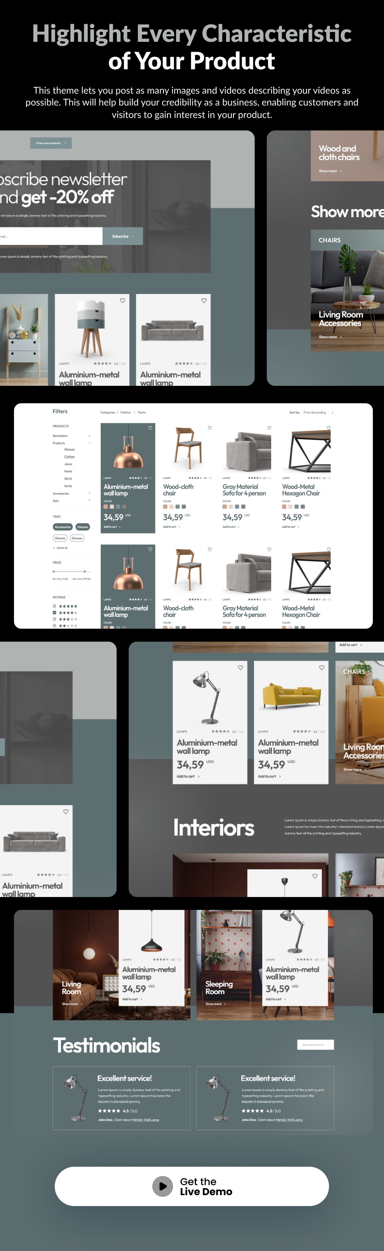 Home design - Opencart furniture store theme 4 - 5