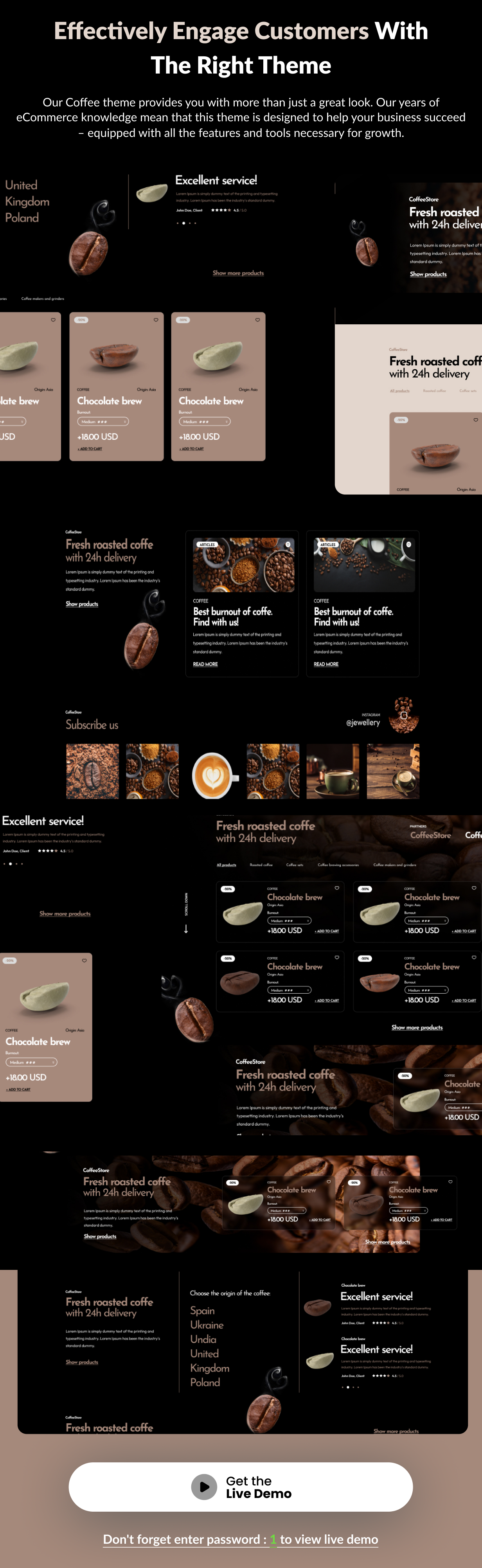 Coffee - Shopify Ecommerce Theme 2.0 - 5