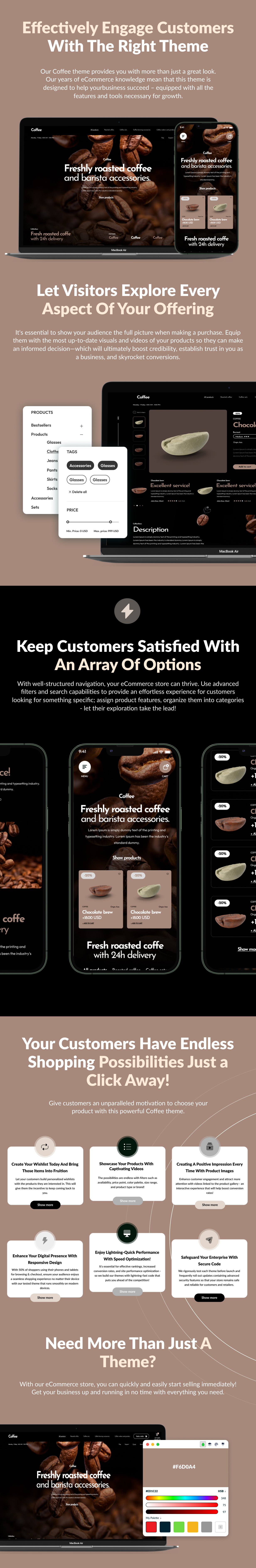 Coffee - Shopify Ecommerce Theme 2.0 - 8