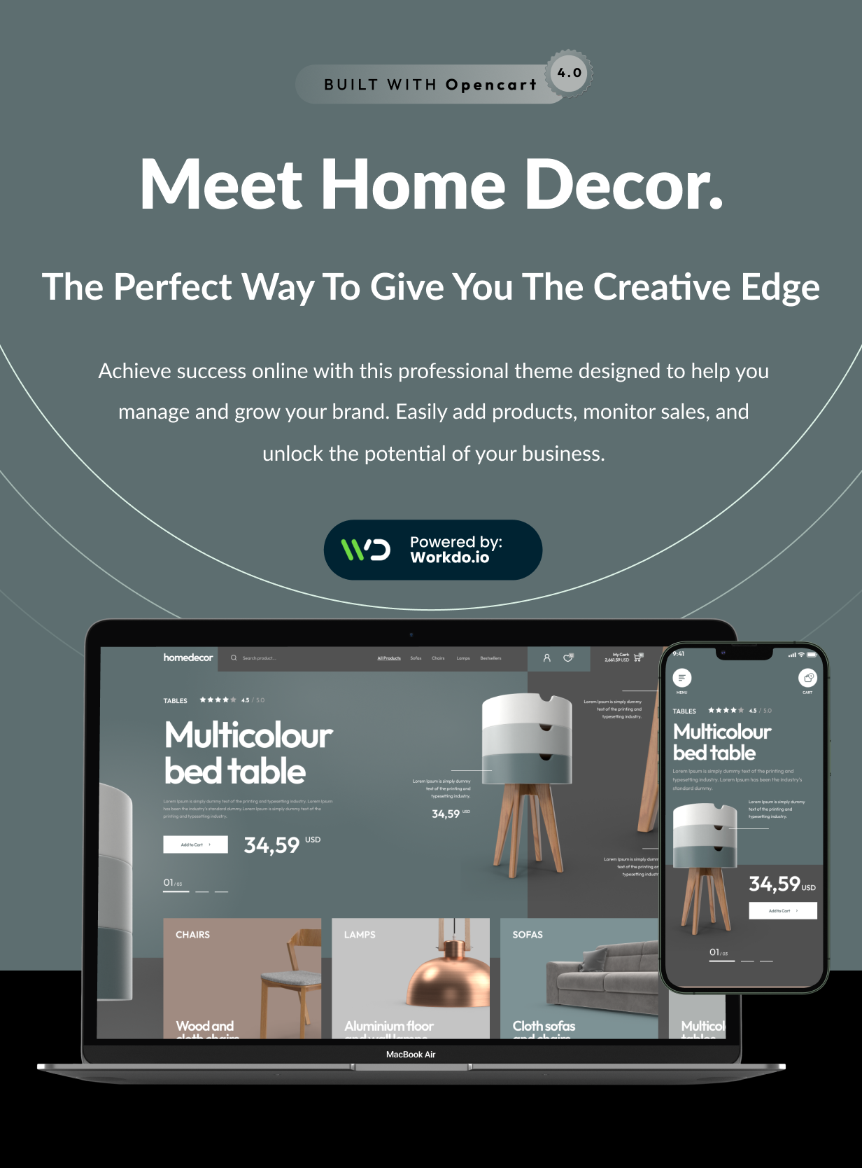 Home design - Opencart furniture store theme 4 - 4