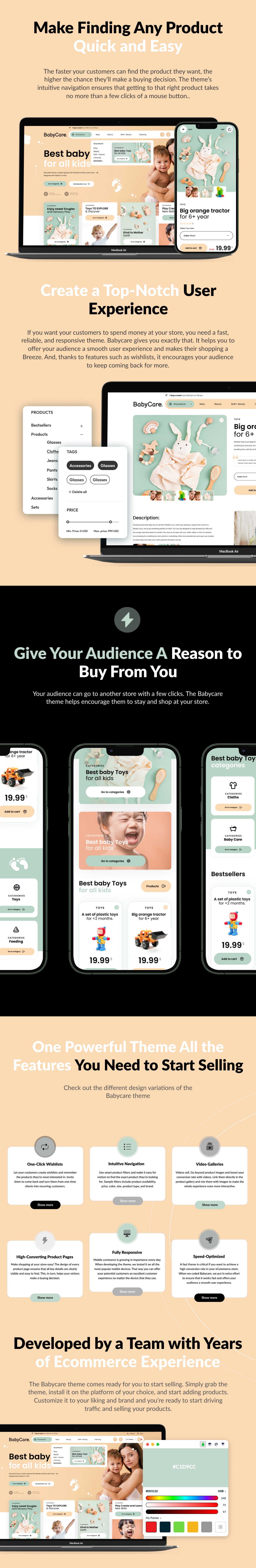 Babycare - Shopify 2.0 Baby Shop Theme - 8