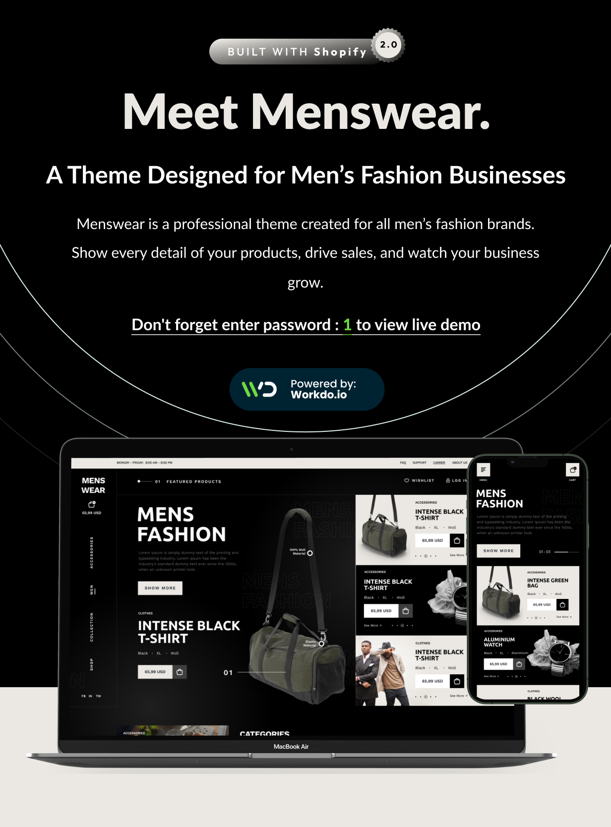 Men's Clothing - Shopify Modern Fashion Store Design 2.0 - 4
