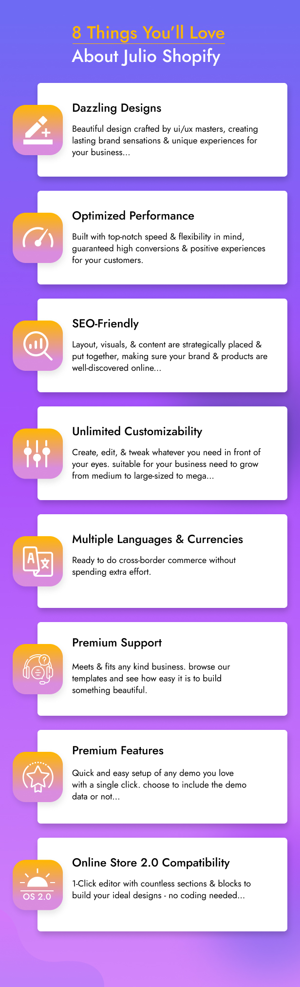 Julio - Shopify Theme