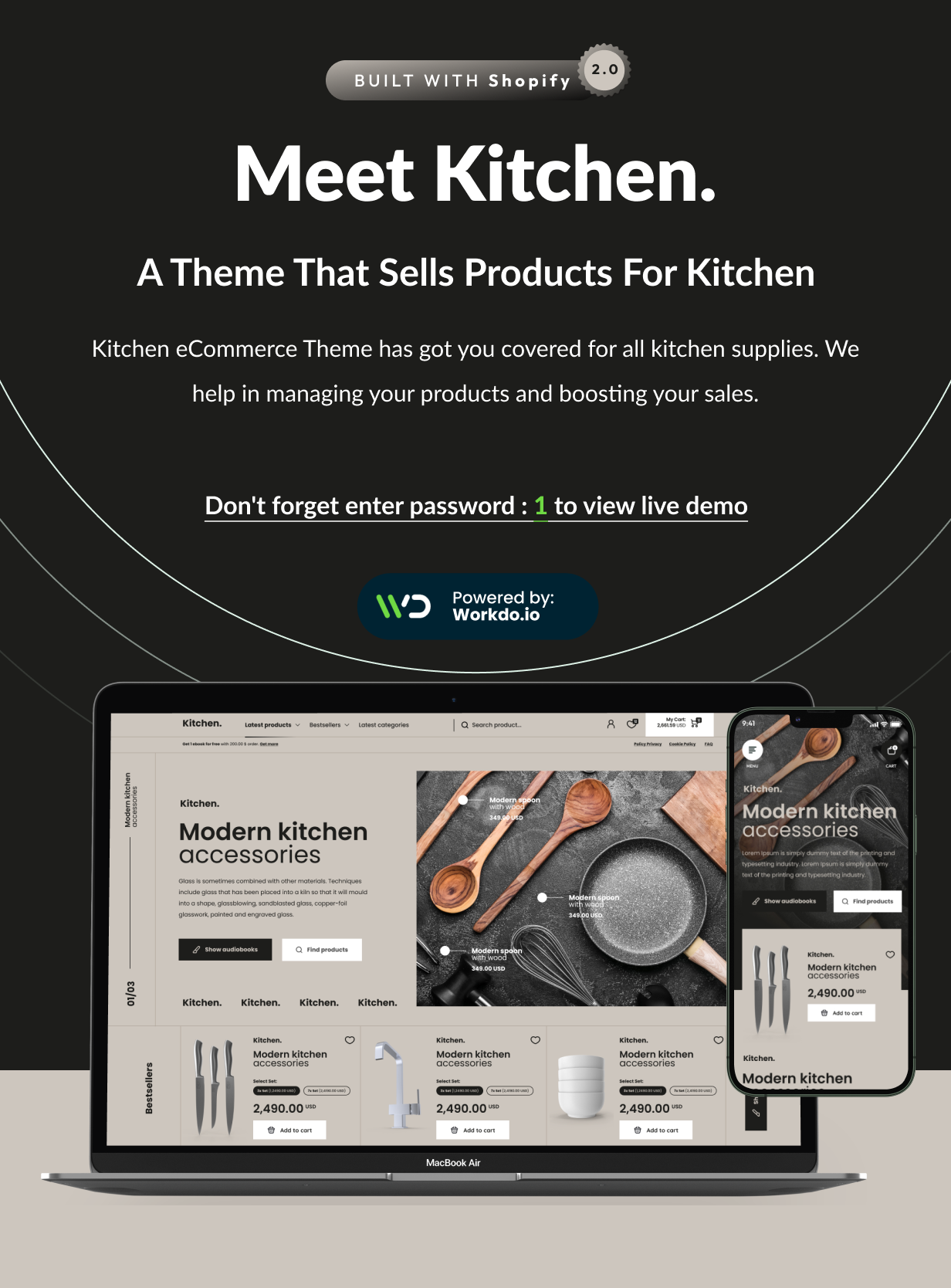 Kitchen - Shopify 2.0 Kitchen furniture store design - 4