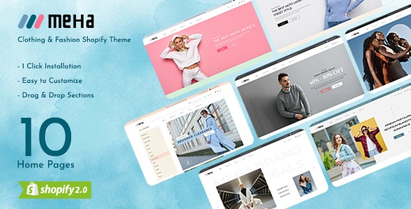 Meha - Multipurpose Shopify Theme OS 2.0