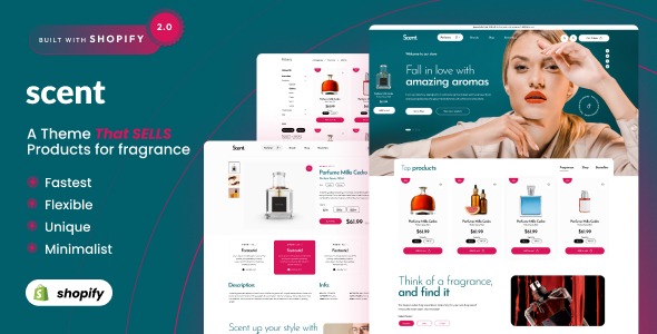 Scent - Shopify 2.0 Perfume Cosmetics Theme
