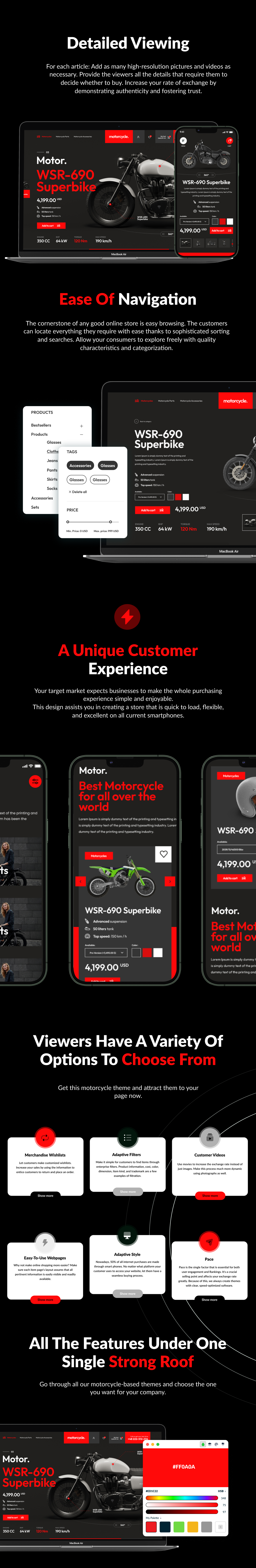 Motorcycle - Shopify 2.0 Bike Ecommerce Theme - 7