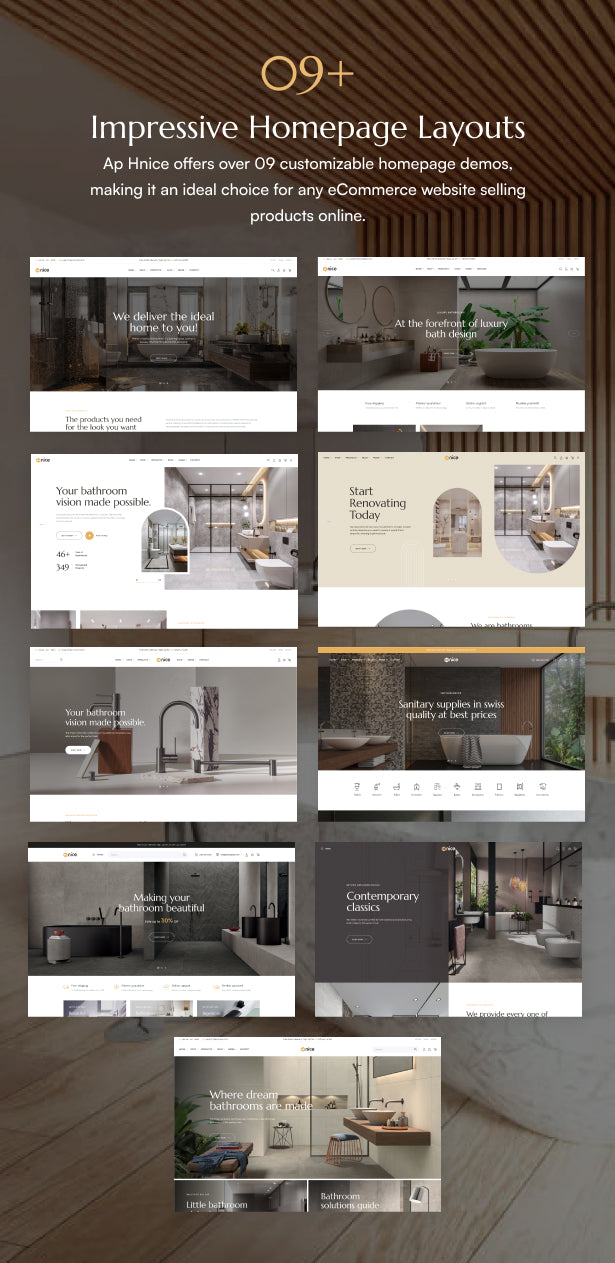 09+ impressive home page layouts