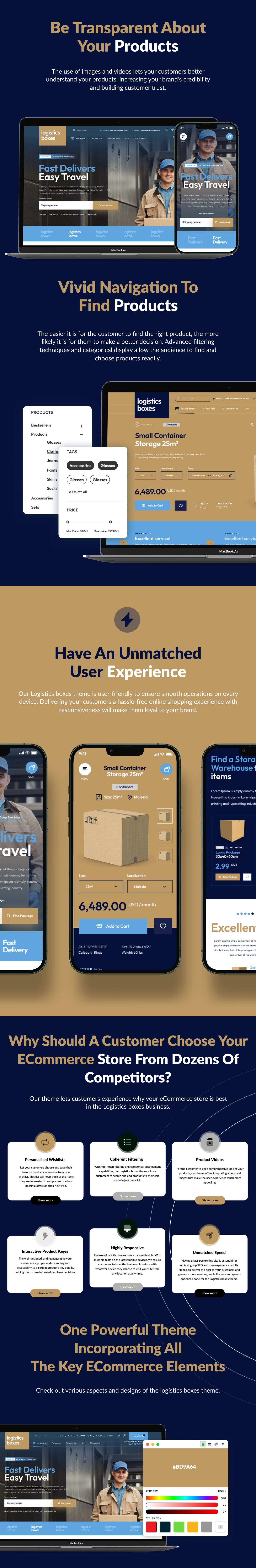 Logistics Boxes - Transport Theme Shopify 2.0 - 7