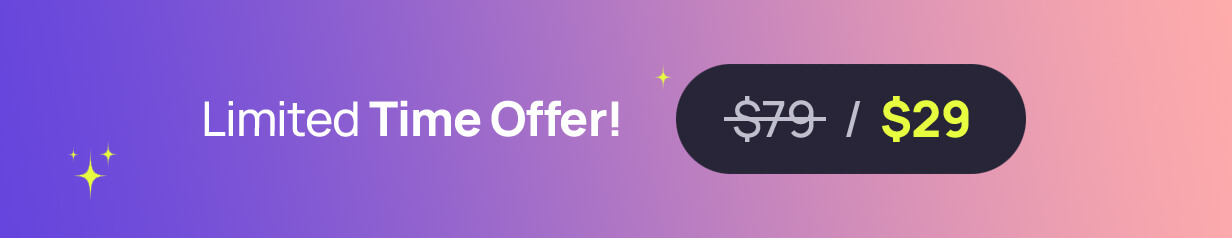 Limited time offer