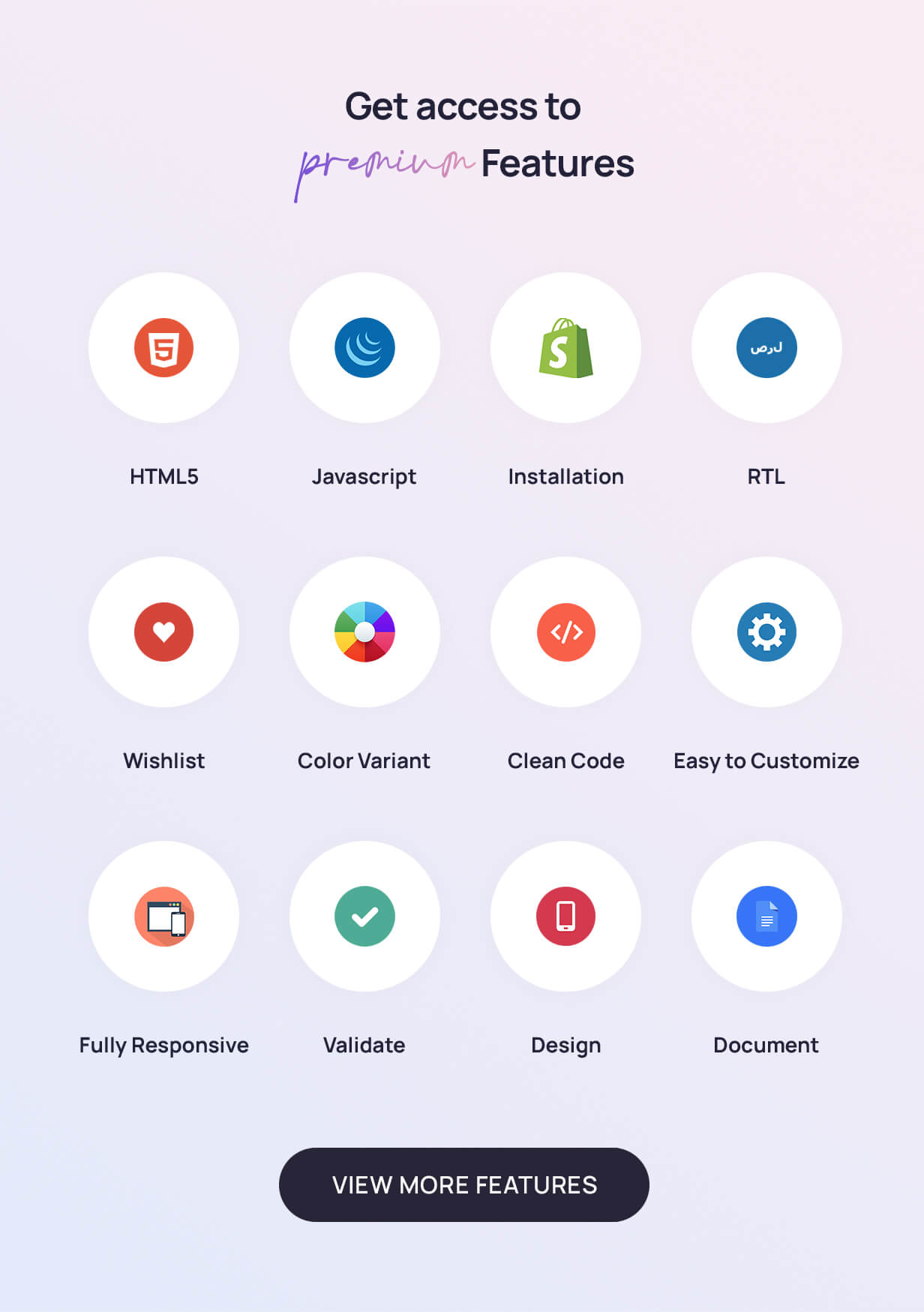 Premium features