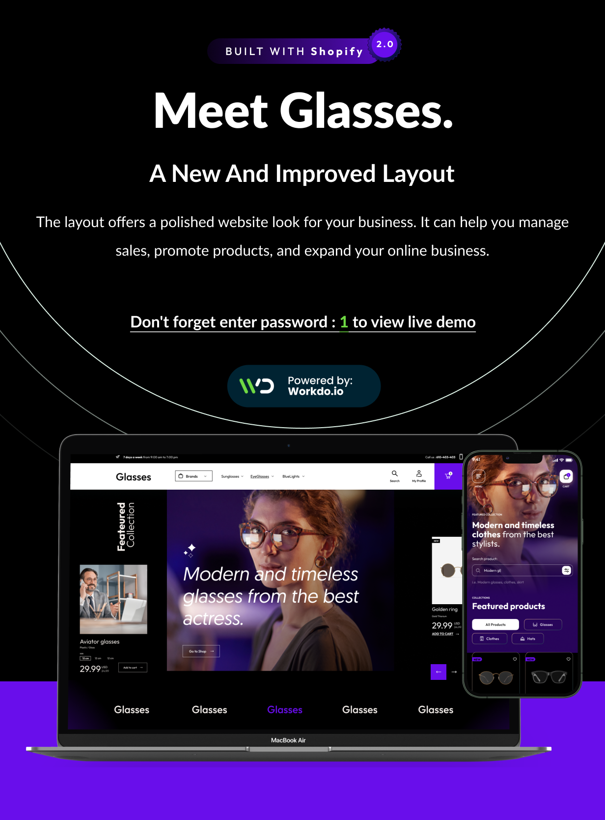 Glasses - Shopify 2.0 Eyeglasses Shop Theme - 4